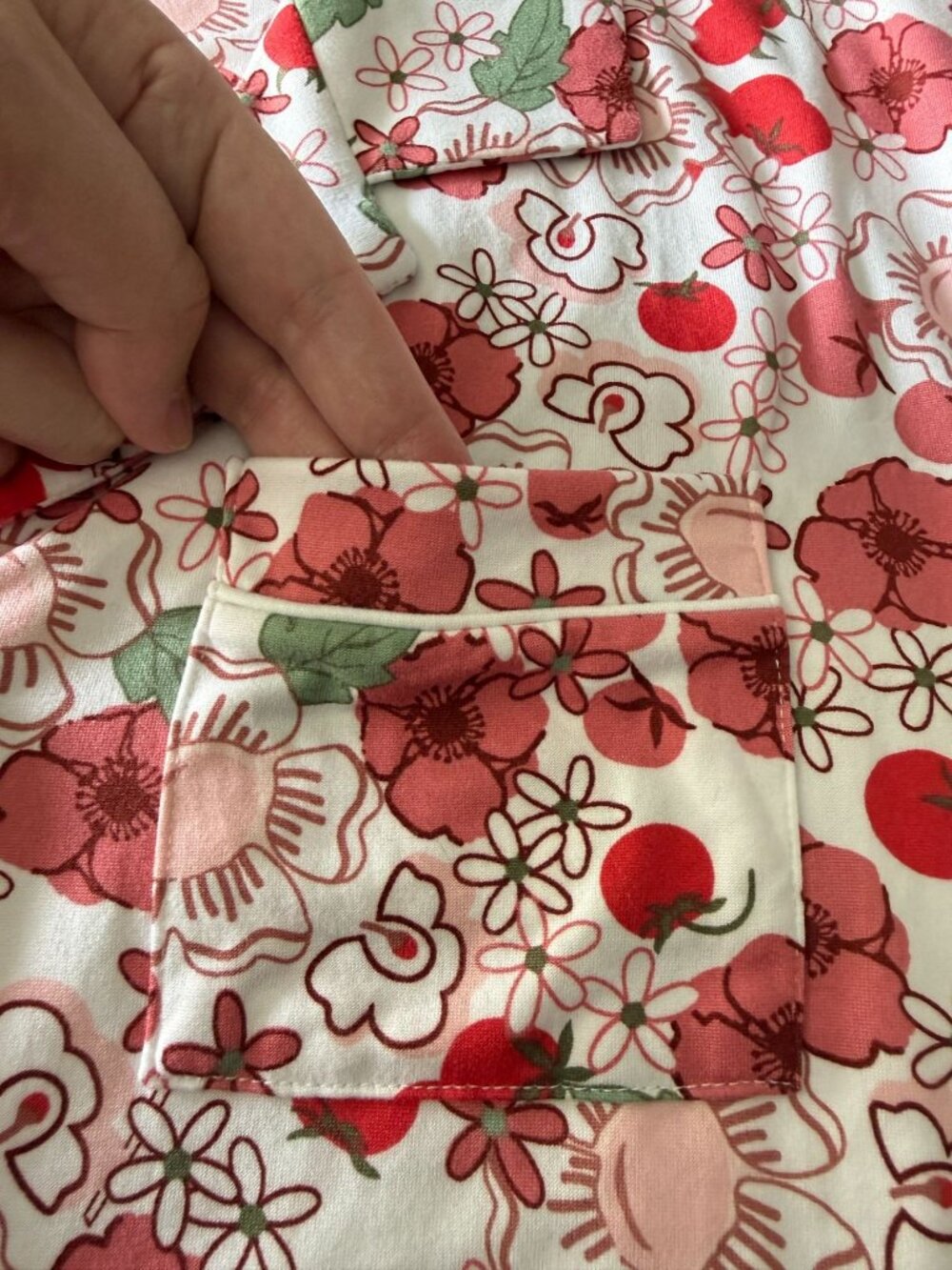 NWT Vera Bradley Womens Floral Pajama Set XL Botanical Print Lightweight - Picture 8 of 12